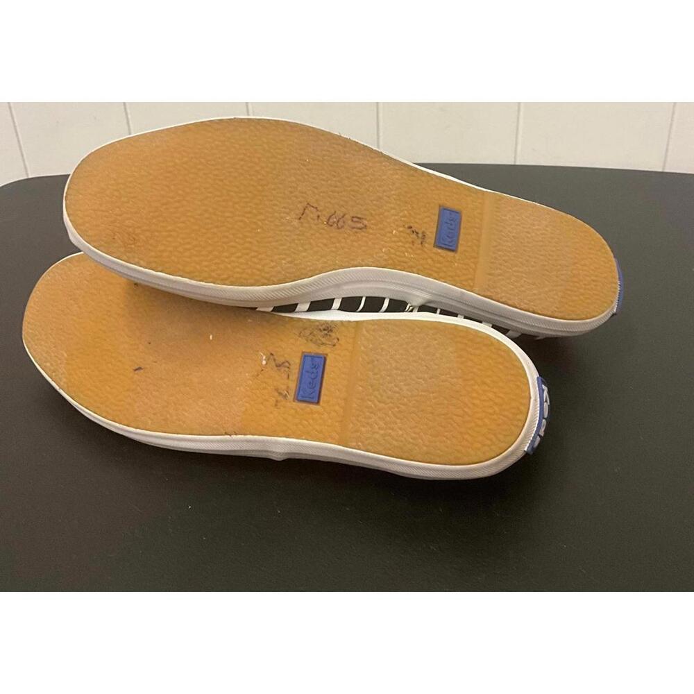 Keds Women's Size 8 Black White Pink Lace Up Low Top Canvas Sneakers Comfort - Picture 10 of 10